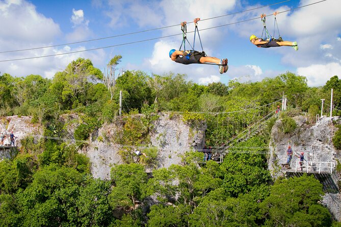 Punta Cana Scape Park and Blue Hole Full Day Admission Ticket - Waterfalls, hammocks, and the quieter side