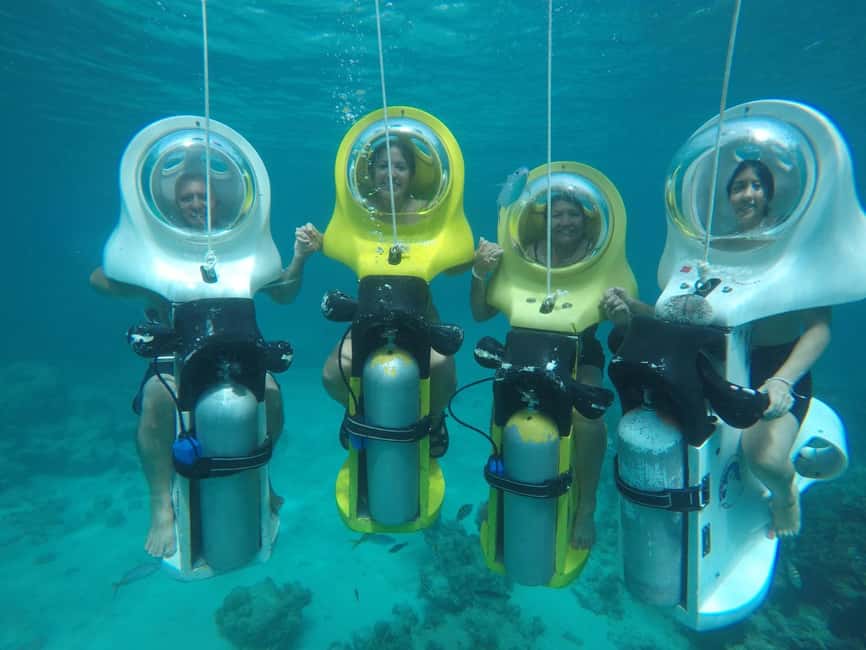 Punta Cana: Scuba Doo Adventure with Round-Trip Transfer - The glass-bottom boat is part of the transfer