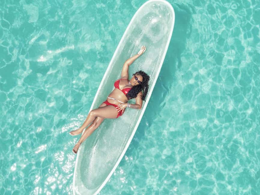 Punta Cana: Single Clear Kayak Photoshoot - The editing package and delivery time