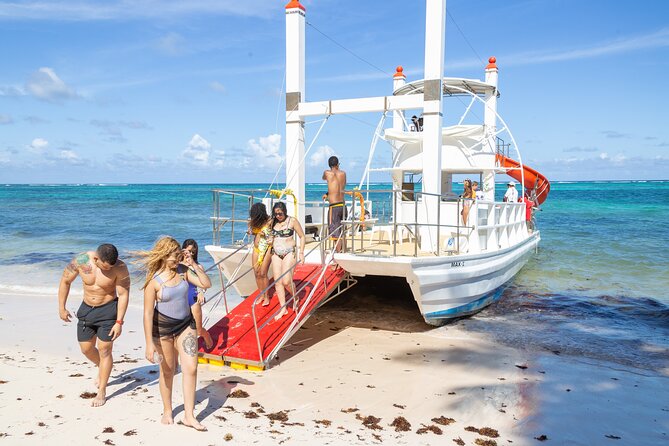 Punta Cana Slide Boat (Medium Group) - A private catamaran made for mixed-age groups