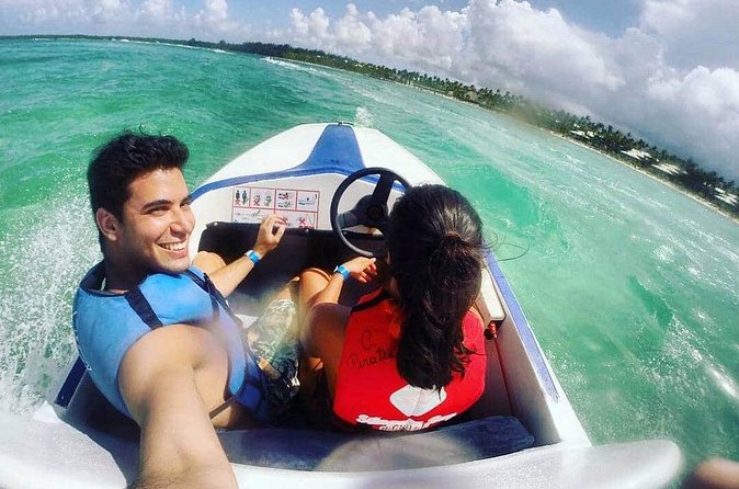 Punta Cana Speed Boat with Snorkelling - Snorkeling over coral reefs