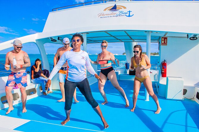 Punta Cana VIP Party Cruise with Snorkeling & Double Slide - Snorkeling over Punta Cana’s coral reef