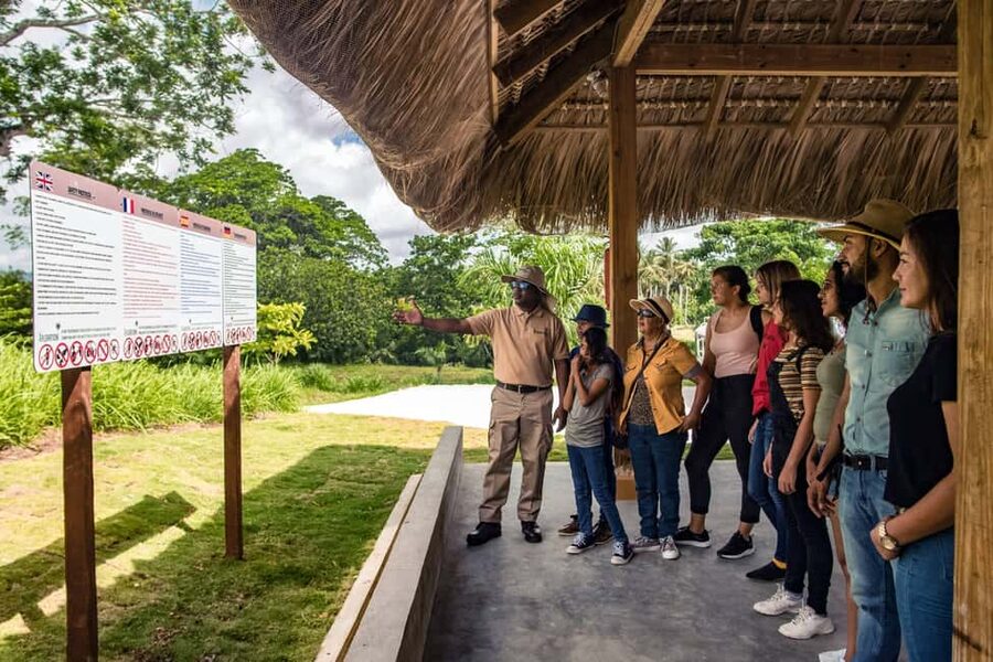 Punta Cana: Xploration Animal Park Bus Tour with Encounters - Cooling off on the River Maimon