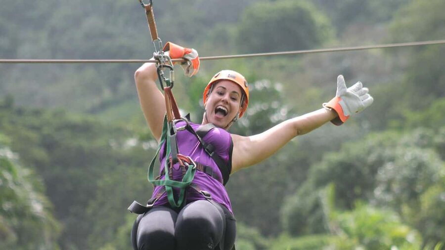Punta Cana: Zip Line Adventure with Hotel Pickup - Eight zip lines, 16 platforms, and one steady rhythm