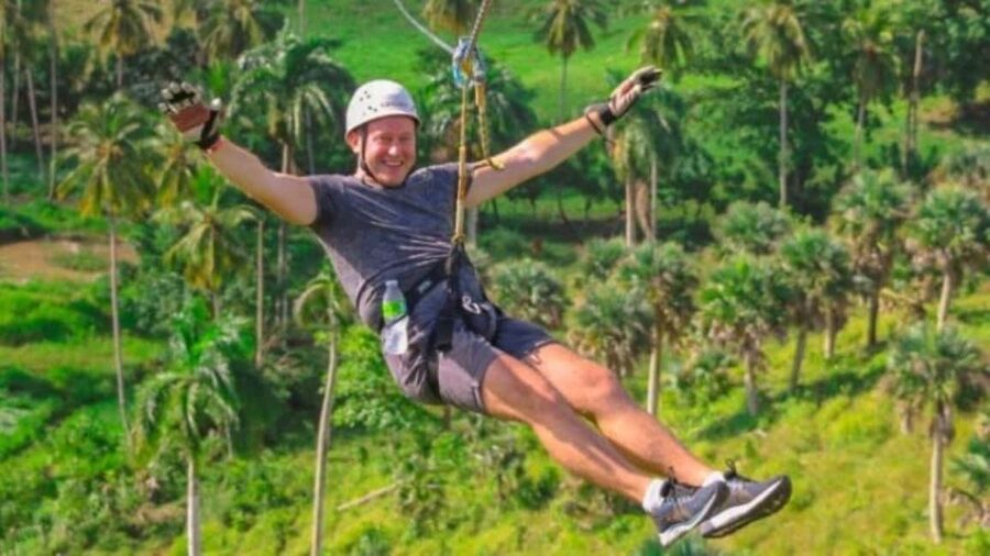 Punta Cana: Zip Line Adventure with Suspension Bridge - The suspension bridge changes the pace