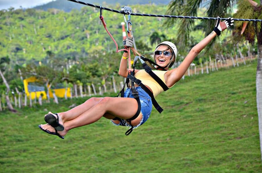 Punta Cana: Zip Line Adventure with Suspension Bridge - Fruit, water, and a taste of Mama Juana