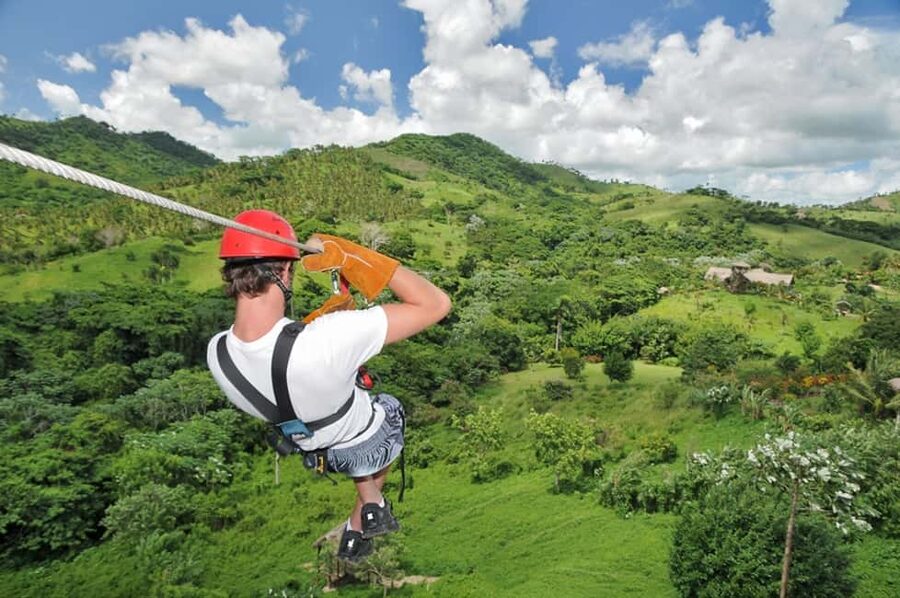 Punta Cana: Zip-Lining 12 Cables - From Punta Cana to the mountain course