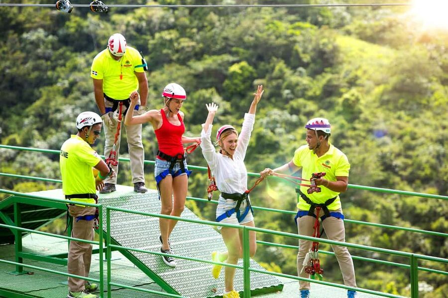 Punta Cana: Zipline, Chairlift, Buggy & Horse Ride Adventure - La Hacienda Park: a full package of thrills