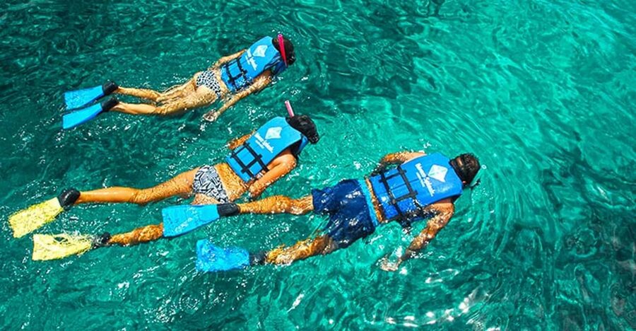 Sailing Splash Tour Speedboat, Snorkel, and Catamaran - Snuba with close support