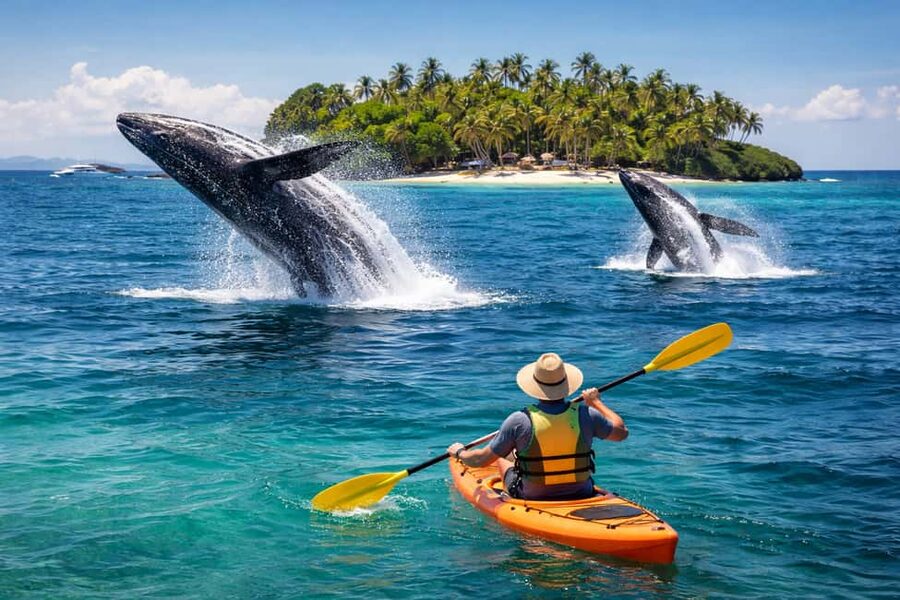 Samaná: Whale, Cayo Levantado, & Kayak in Samaná Bay Tour - Cayo Levantado and the Bacardí Island Stop