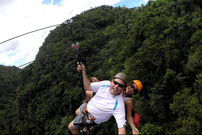 Samana Zip Line with Waterfalls & Culture Tasting - Pickup, meeting point, and group size