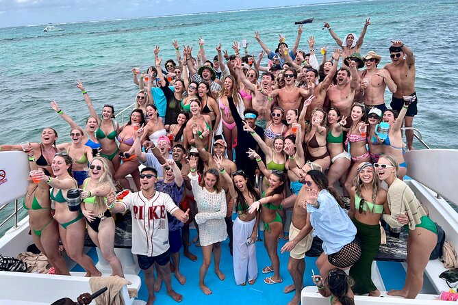 Sand-Bar Punta Cana Party Boat unlimited drinks, snorkeling Vibes - Dolphin Island and the open-water cruise