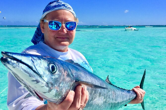 Santa Elena Fishing Charters in Punta Cana - Elena, Alex, and Captain Miguel