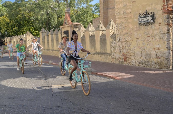 Santo Domingo: Colonial Zone Bike Tour - Calle Las Damas, the oldest street in the city