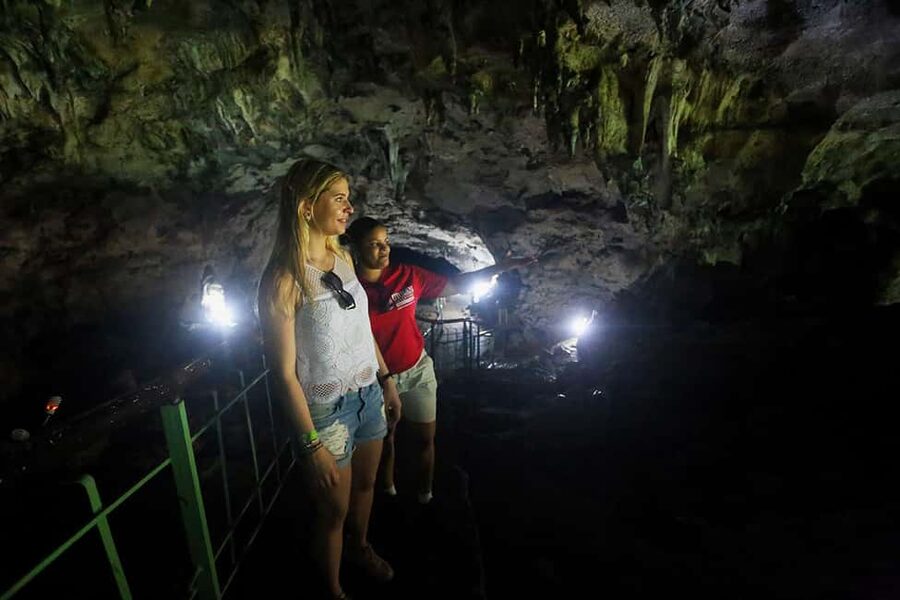 Santo Domingo: Three Eyes National Park Guided Tour - Walking the trails above the caves