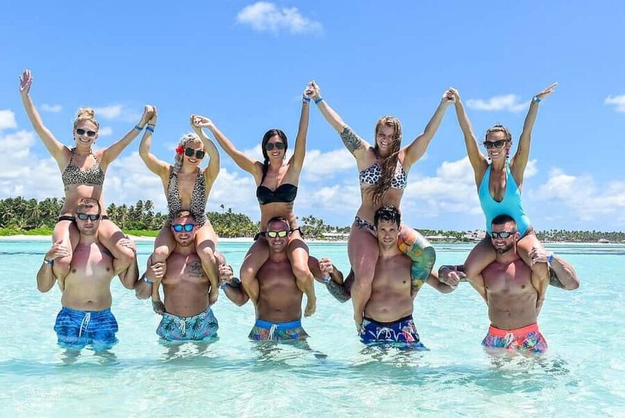Saona Exclusive Catamaran – Small Group Experience - Sailing across the water to Saona