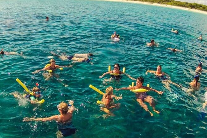 Saona Island Catamaran Adventure with Free Food and Transportation - The catamaran return is a party, not quiet sailing