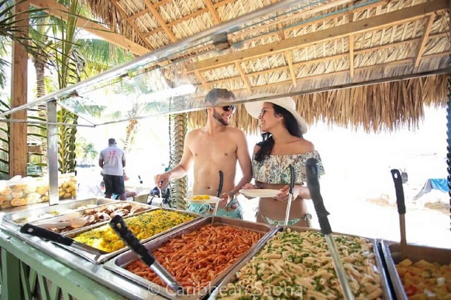 SAONA ISLAND: Catamaran Boat with Open Bar, Lunch and More.. - Catamaran time is social, musical, and drink-focused