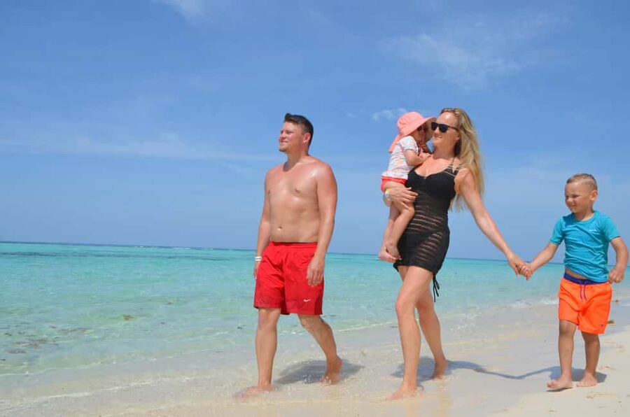 Saona Island Comfort Experience by Catamaran - The natural Caribbean pools and their starfish