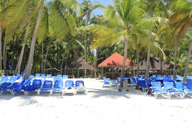 Saona Island Excursion From Punta Cana - Lunch, drinks, and the open-bar setup