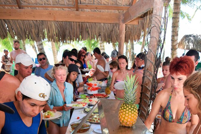 Saona Island Full Day Tour Lunch and Transportation Included - Returning by catamaran with music and dancing
