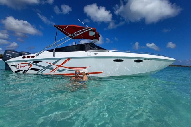 Saona island - Private Tour with a Luxury Speed Boat - A private start from Bayahibe or Dominicus