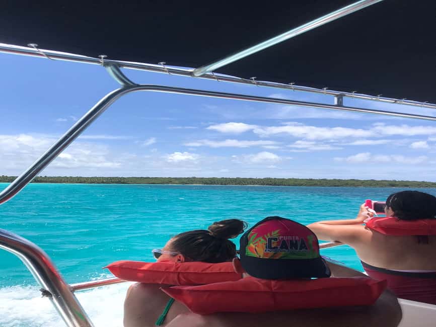 Saona Island Tour All Inclusive Speedboat and Catamaran - Returning by catamaran toward the coast
