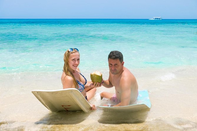 Saona Island Tour From Punta Cana - The snorkeling stop before the island