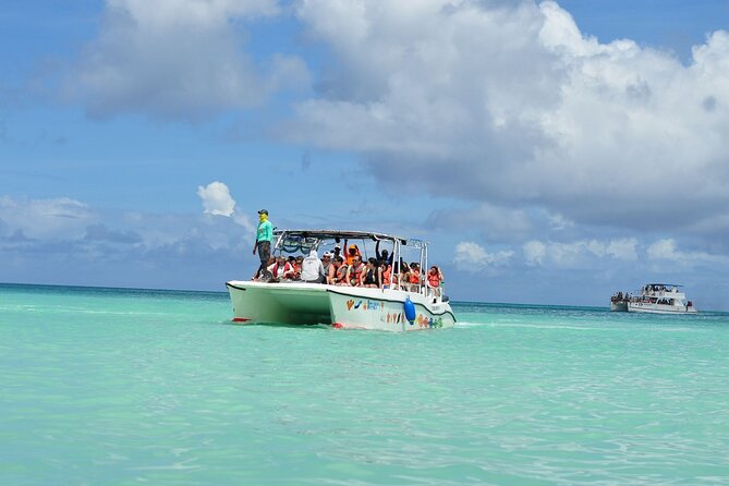 Saona Island Tour in Punta Cana - A speedboat ride across warm Caribbean water