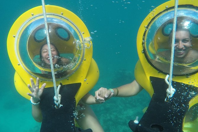 Scuba Doo - Diving Scooters in Punta Cana - Getting ready for the underwater scooter