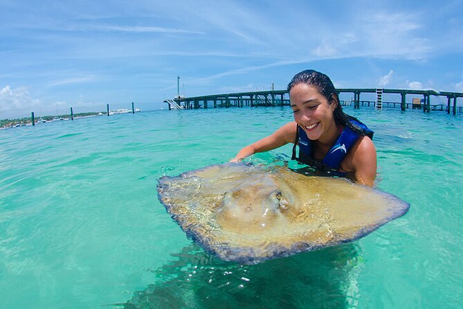 Sharks & Stingrays Snorkeling in Punta Cana with Parasailing - The catamaran ride sets the mood