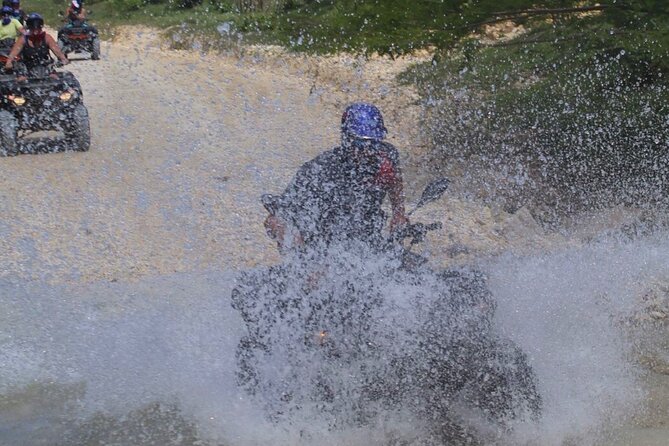 Shore Excursion: Combo Atv & militare waterfalls | No long lines - Swimming in the river and at the beach