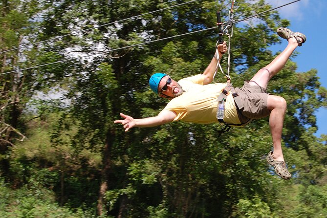 Shore Excursion: Ride N Zip Adventure - Eight ziplines and 7,900 feet of cable