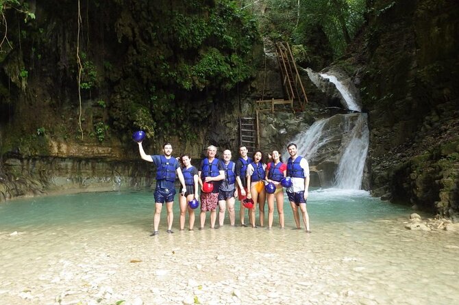 Short Excursion Damajagua Waterfall - Amber cove & Taino bay - What the waterfall portion feels like