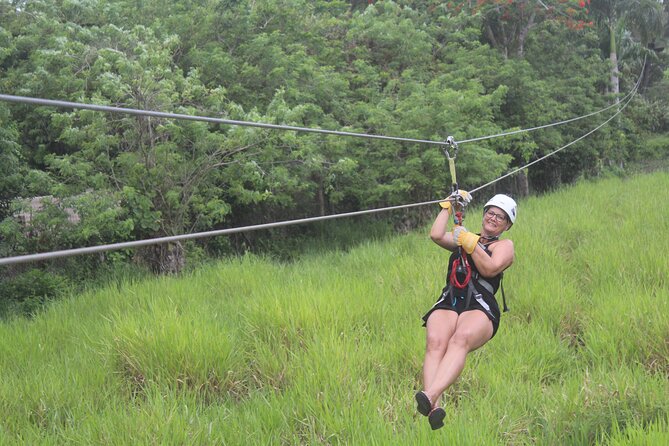 Short Excursion Ziplining & Waterfall, Taino Bay and Ambar cove. - What the Damajagua day is really like