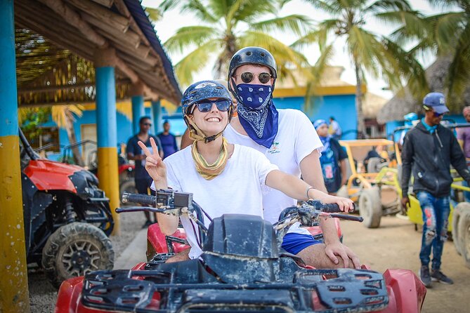 Small group ATV Adventure to Water Cave and Macao Beach - Guides, group control, and the pace of the ride
