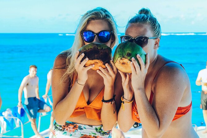 Snorkeling and Swimming on a Caribbean Cruise by Sharky Catamarans - The crew, food, and tone of the trip