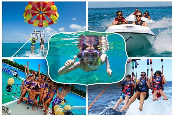 Speedboats and Parasailing Combo - Bavaro Beach, music, and a boat ride with mixed details