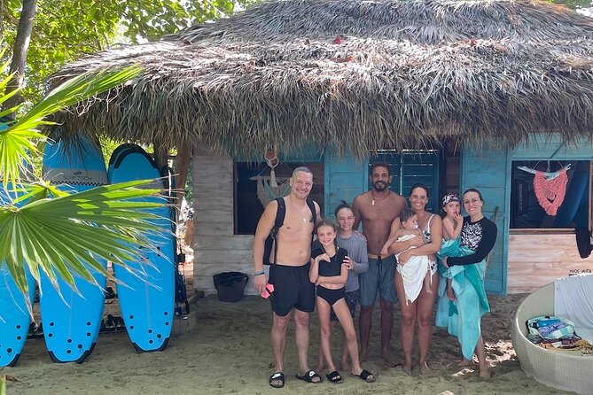 Surfing lesson at beautiful beach Playa Encuentro - Booking, Cancellation, and Timing Details