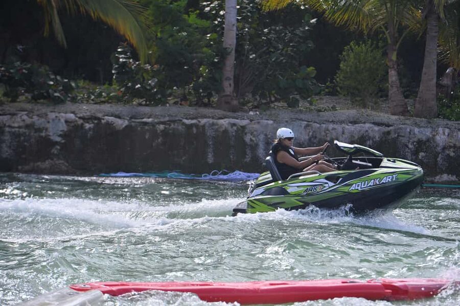 THE ONLY JET SKI TOUR IN PUNTA CANA - The buggy track adds dust and engine noise