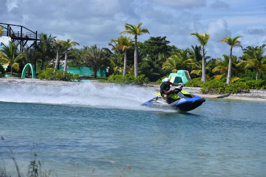 THE ONLY JET SKI TOUR IN PUNTA CANA - The jet ski circuit: fast, supervised, and limited