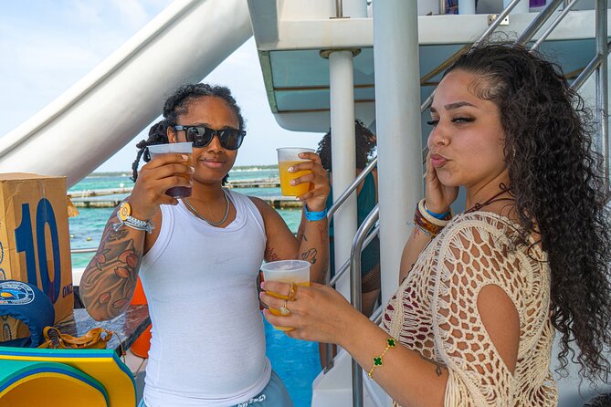 The Wildest Hip Hop Party Boat in Punta Cana Adults Only - The open bar and snacks