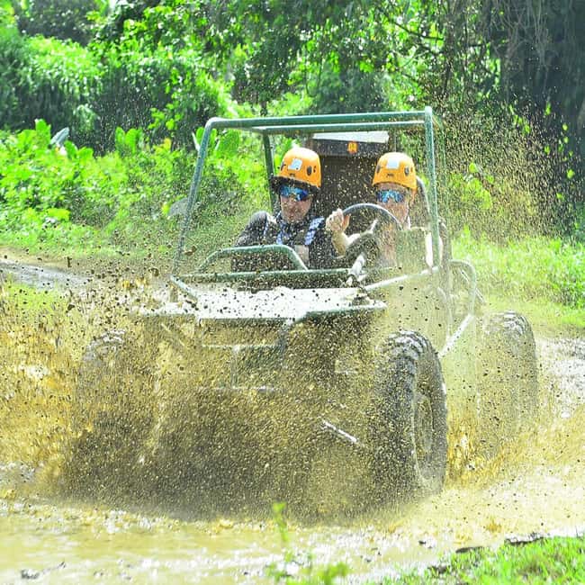 Tour in buggy half-day and beach cenote :Punta Cana - Four hours from resort road to Macao Beach