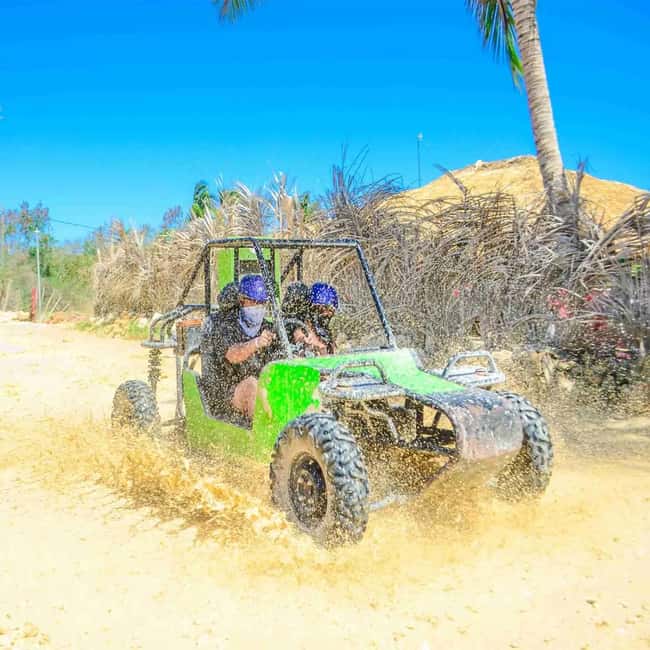 Tour in buggy half-day and beach cenote :Punta Cana - A short stop at a typical Dominican home