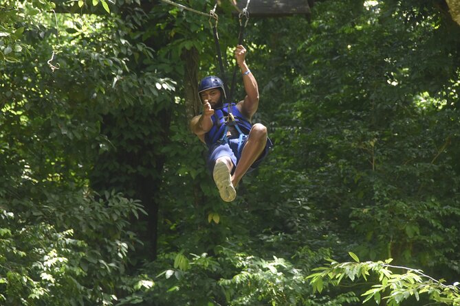 Tour to 7Waterfalls in Damajagua with Zip Line and Lunch Included - Getting ready for the waterfall section