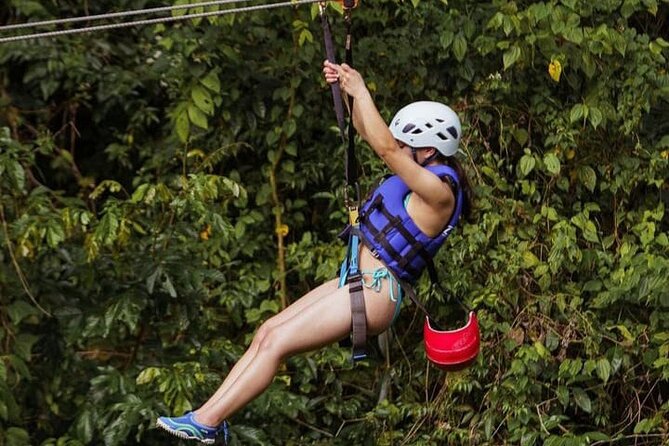 Triple Adventure Zipline Waterfalls & Buggy - Flying over the forest on eight zip lines