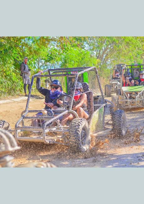 Ultimate Buggy Expedition from Punta Cana with blue cenote - The Blue Cenote Cave and Its Short Swim