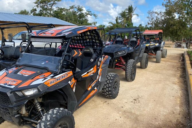 Ultimate Dune Buggies / ATVs / Polaris Tour In Punta Cana - Buggy driving on dusty country tracks