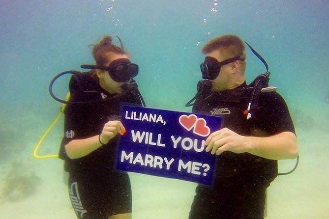 Underwater Marriage Proposal - Key points to know before booking