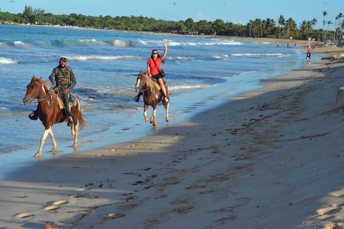 Want to Learn to Gallop at Bavaro Punta Cana Beach! - Getting comfortable before the trail